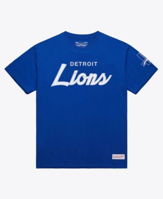 Men's Blue Detroit Lions Head Coach Classic T-Shirt