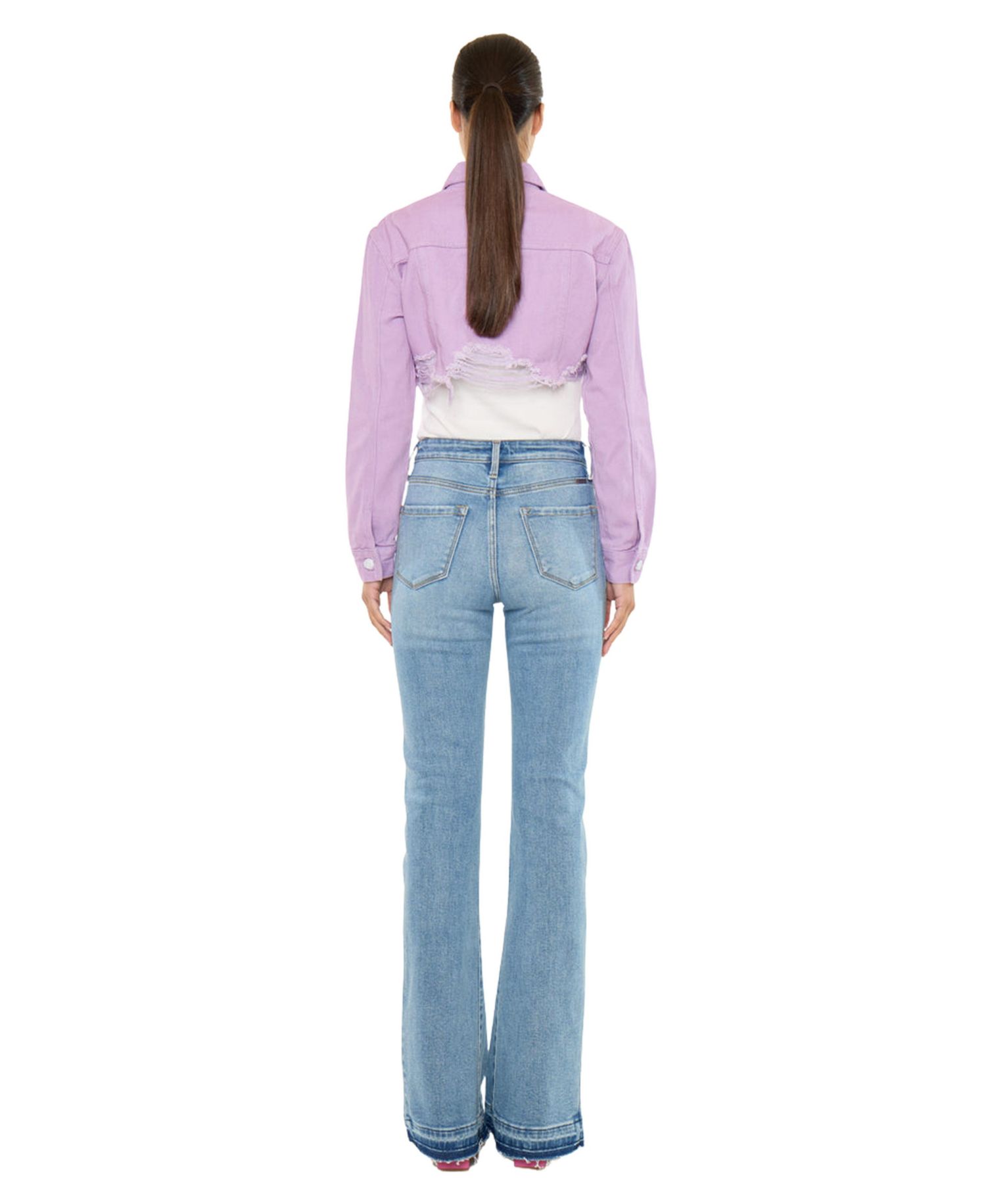 Women's USA Aimmes High Rise Flare Jeans