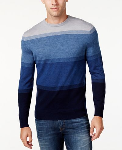 Club Room Men's Merino Blend Sweater, Only at Macy's