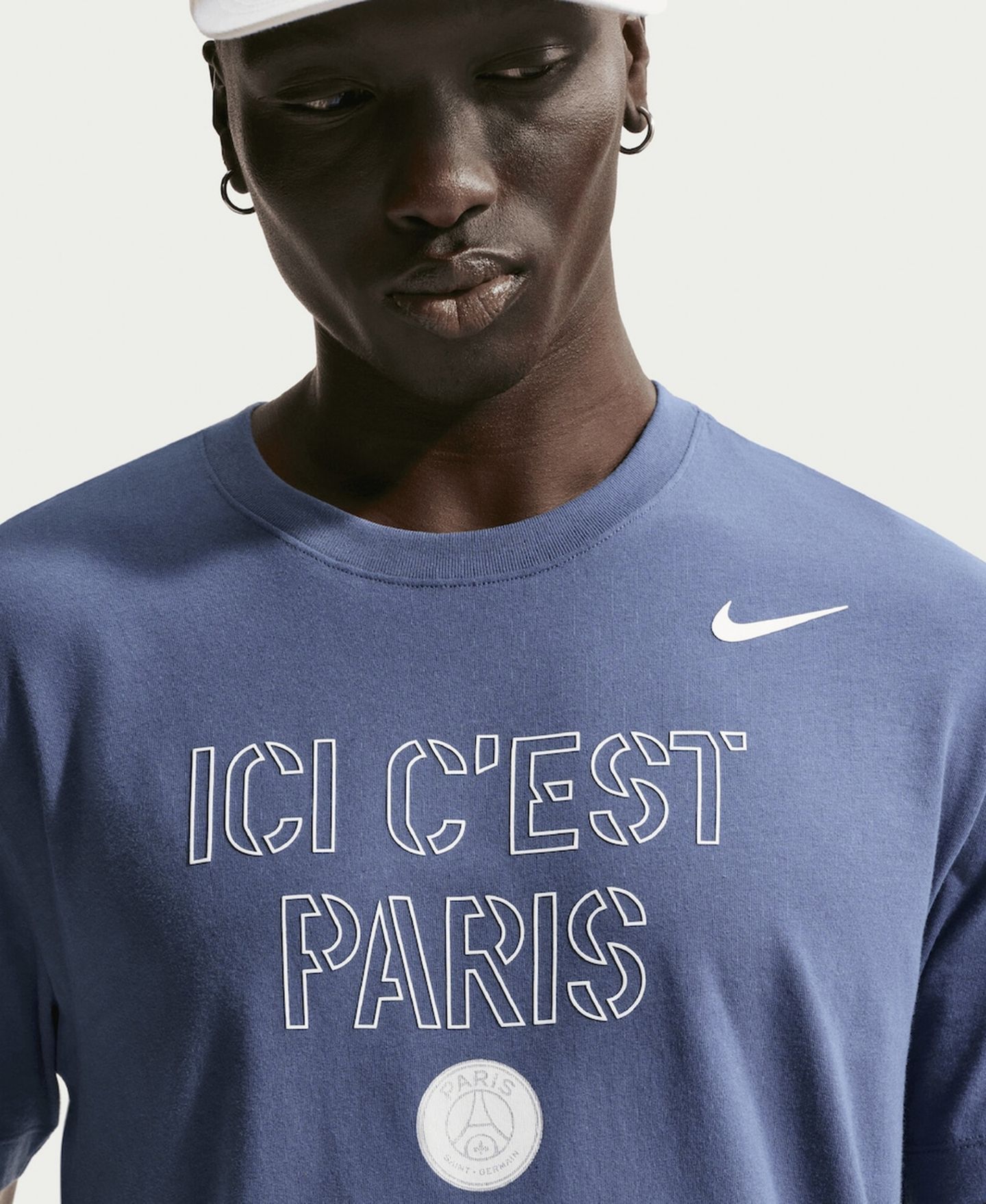 Мужская футболка Nike Blue Paris Saint-Germain Team Pride — фото 4