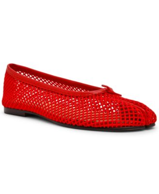 Women's Calico Split-Toe Ballet Flats