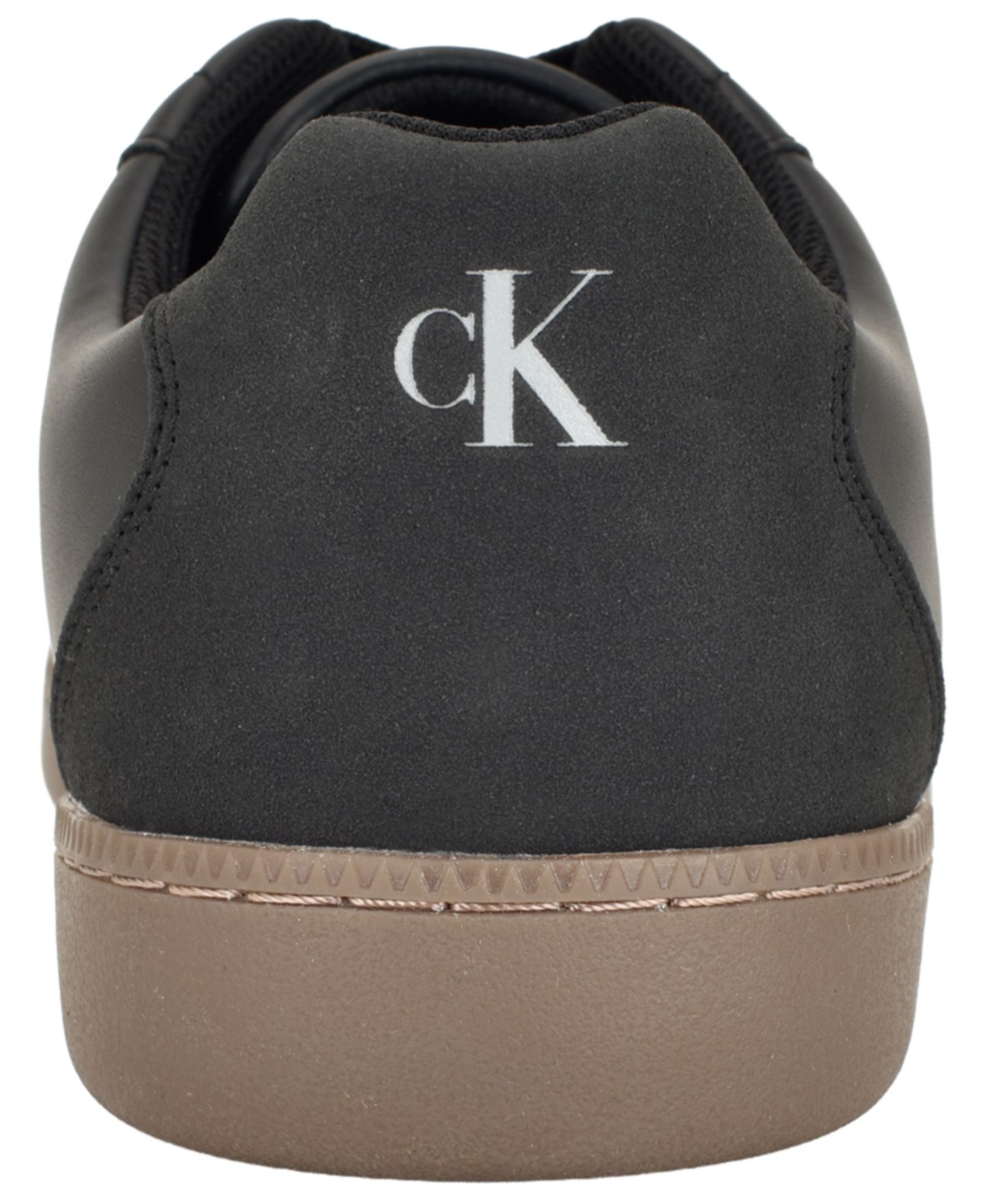 Мужские кроссовки Calvin Klein Haffen Low-Profile Lace-Up Fashion, цвет: Чёрный — фото 3