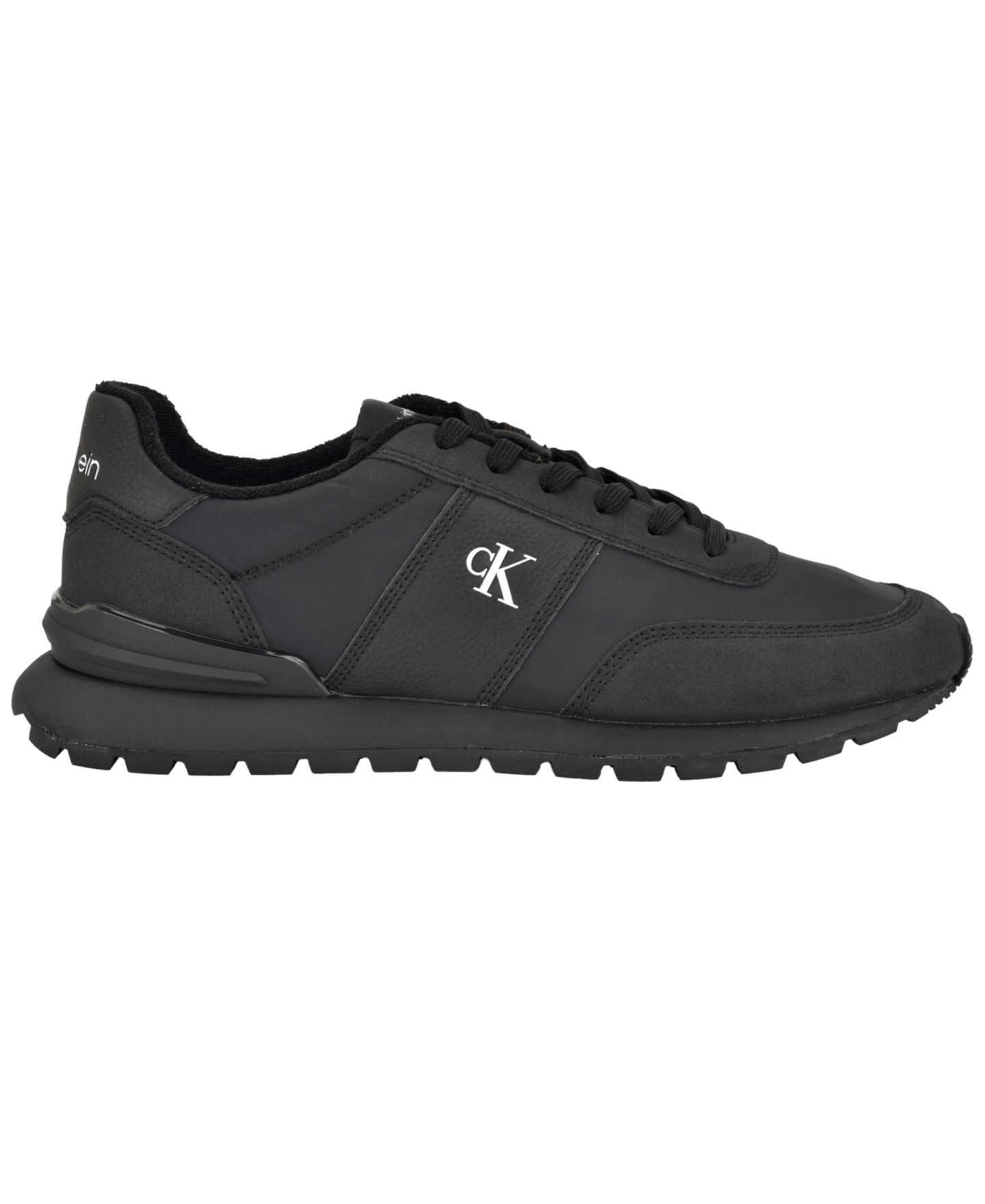 Мужские кроссовки Calvin Klein Rilnen Lace-Up Fashion Athletic, цвет: Чёрный — фото 2