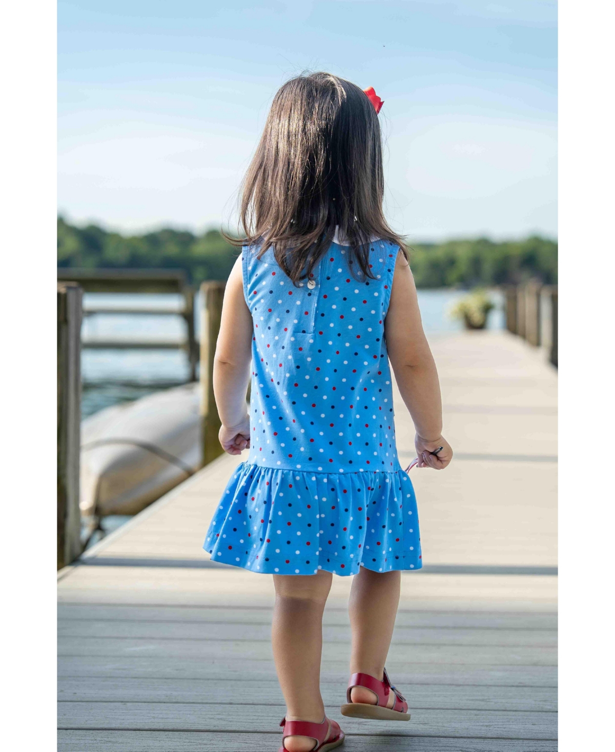 Florence Eiseman Baby Girl Printed Knit Dress With Flowers