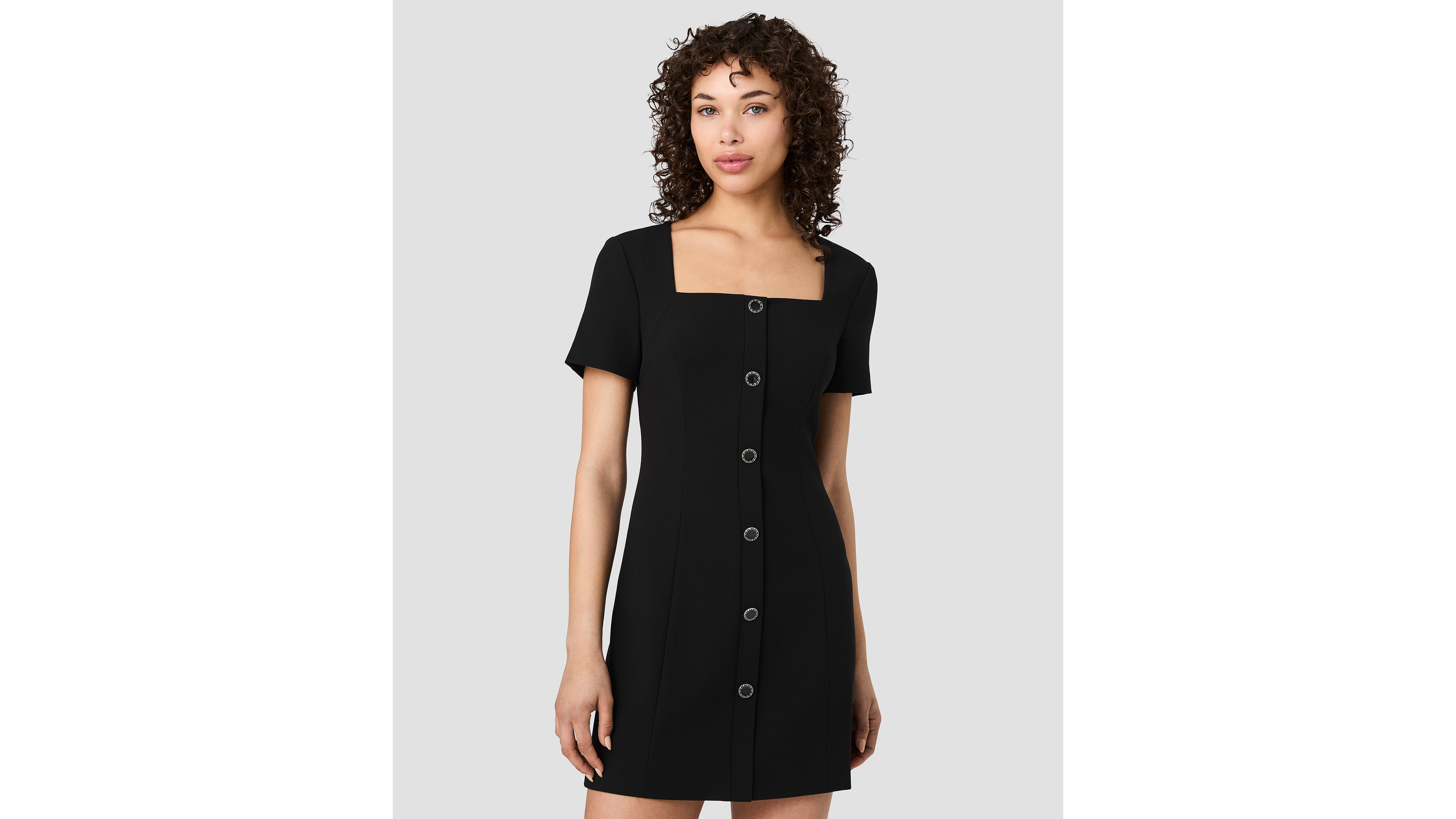French Connection Women's Azra Button-Front Dress