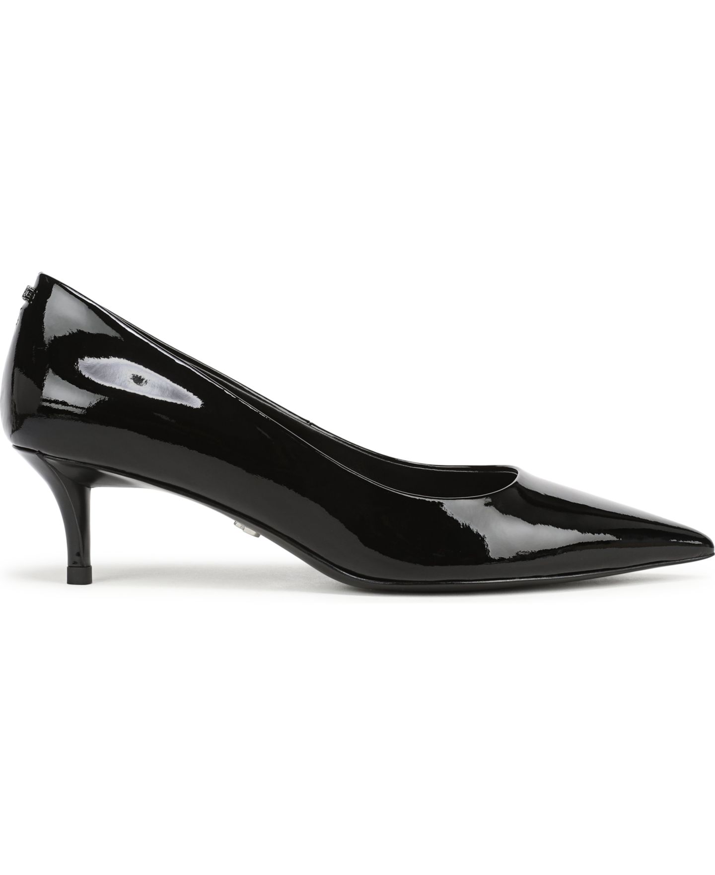 Женские туфли Sam Edelman Summer Slip-On Pumps, цвет: Чёрная лаковая кожа — фото 2