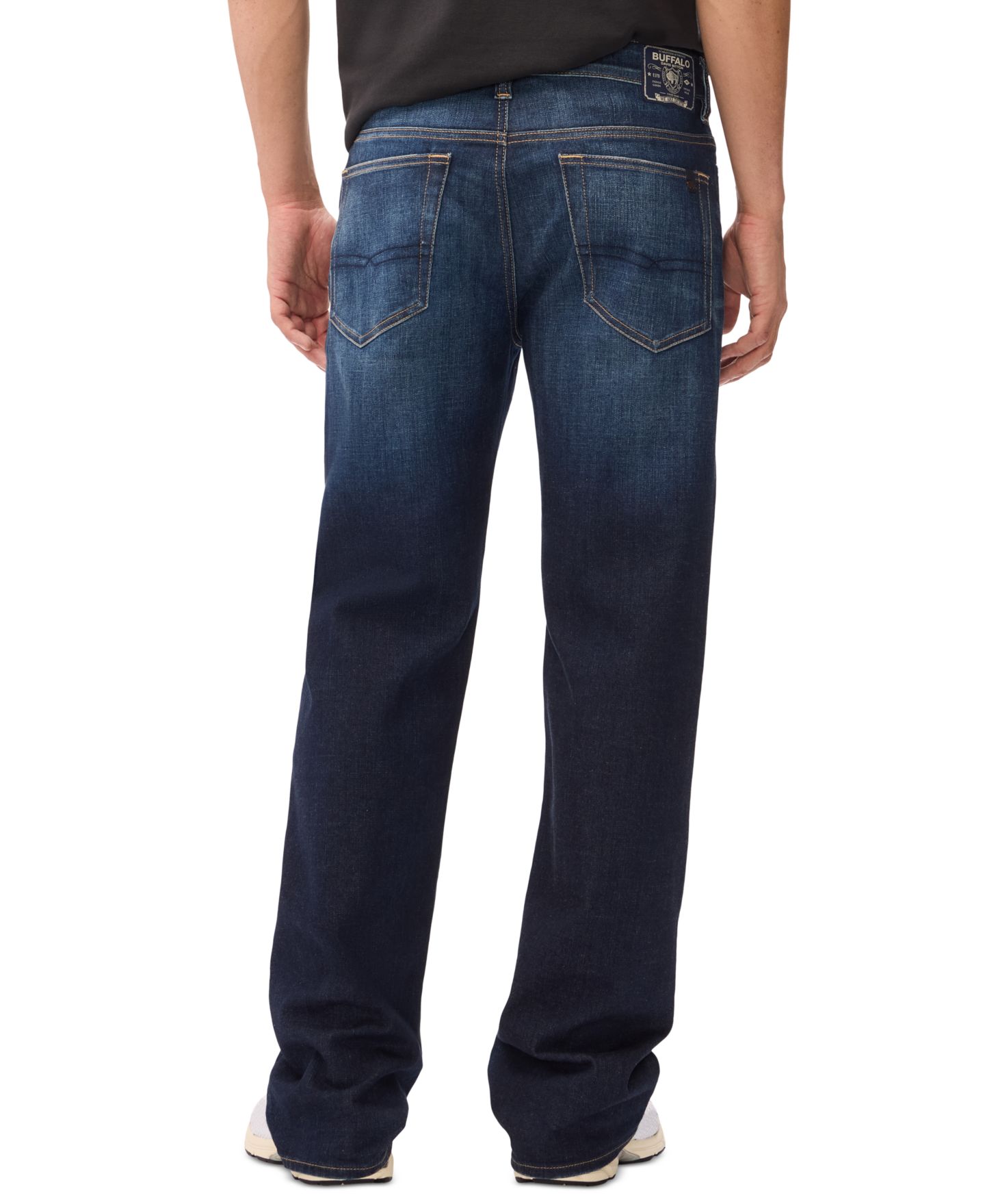 Мужские джинсы Buffalo David Bitton Five-Pocket Regular-fit, цвет: Индиго — фото 4