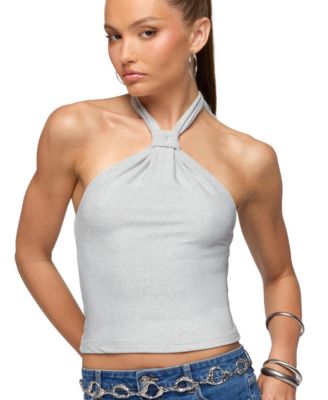 Women's Katalya Glitter Halter Top