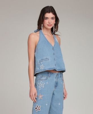 Women's Halter V-Neck Vest