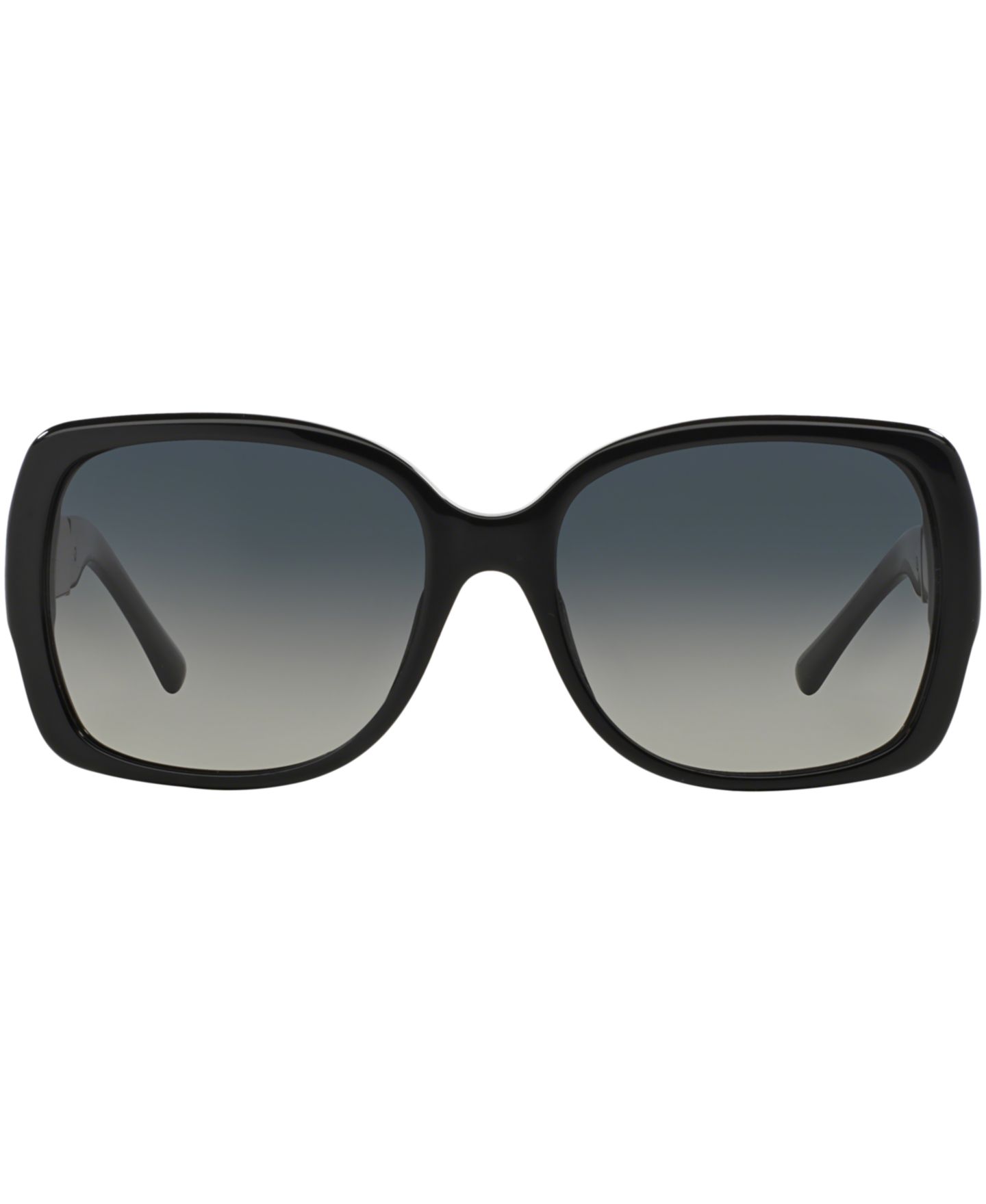 Женские солнцезащитные очки Burberry Polarized Sunglasses, BE4160P, цвет: Чёрный / Серый градиентный — фото 2