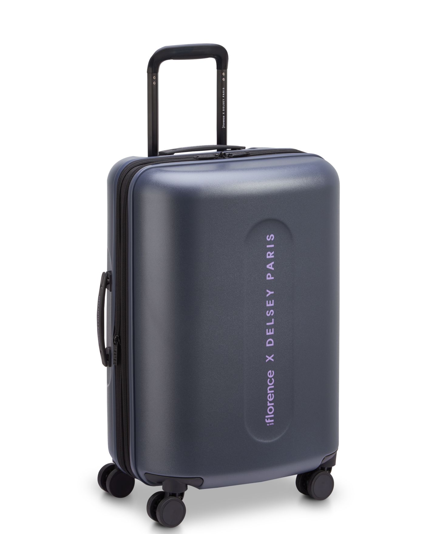 Чемодан florence by mills x Delsey Paris Catch Flights Carry-on Spinner, цвет: Антрацитовый — фото 2
