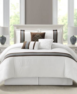 Durango Stripes 7-Pc. Comforter Set, King