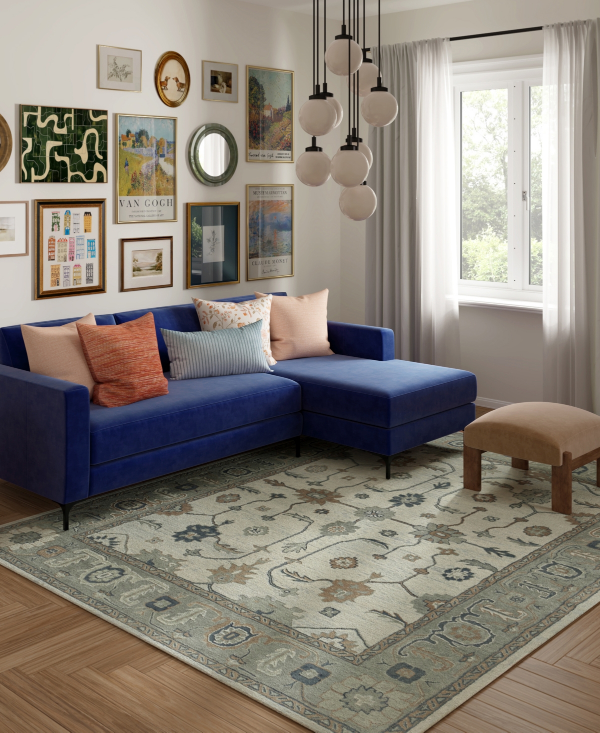 Lr Home Millie Eli-947 5'9"x8'9" Area Rug