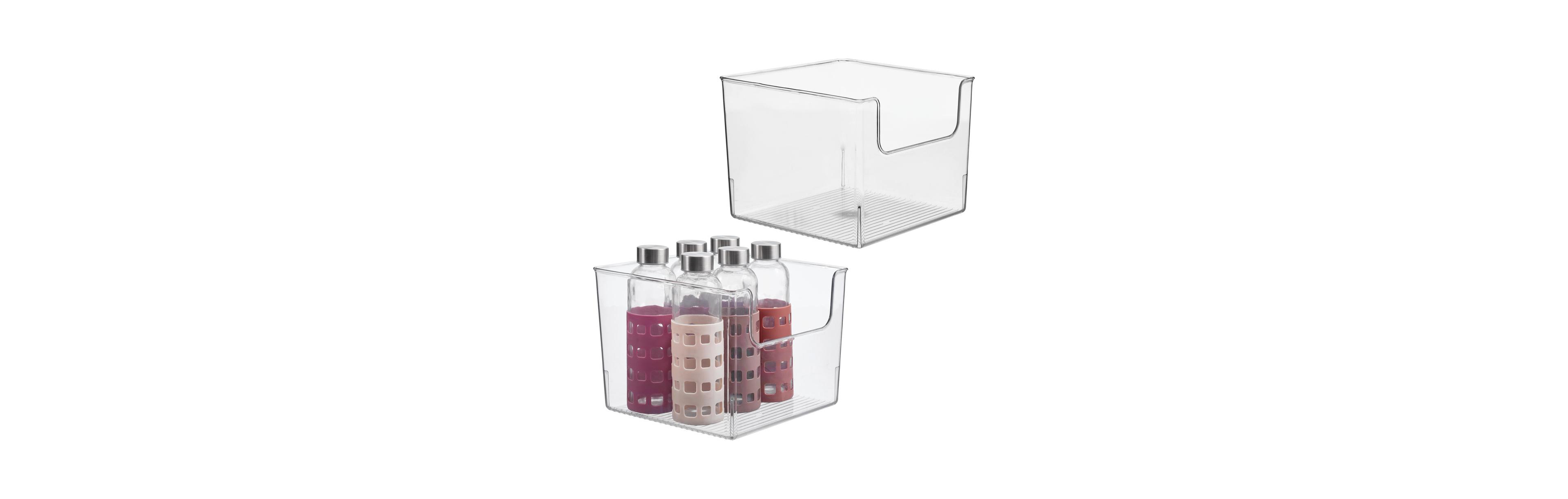 iDesign Open-Front Storage Bin