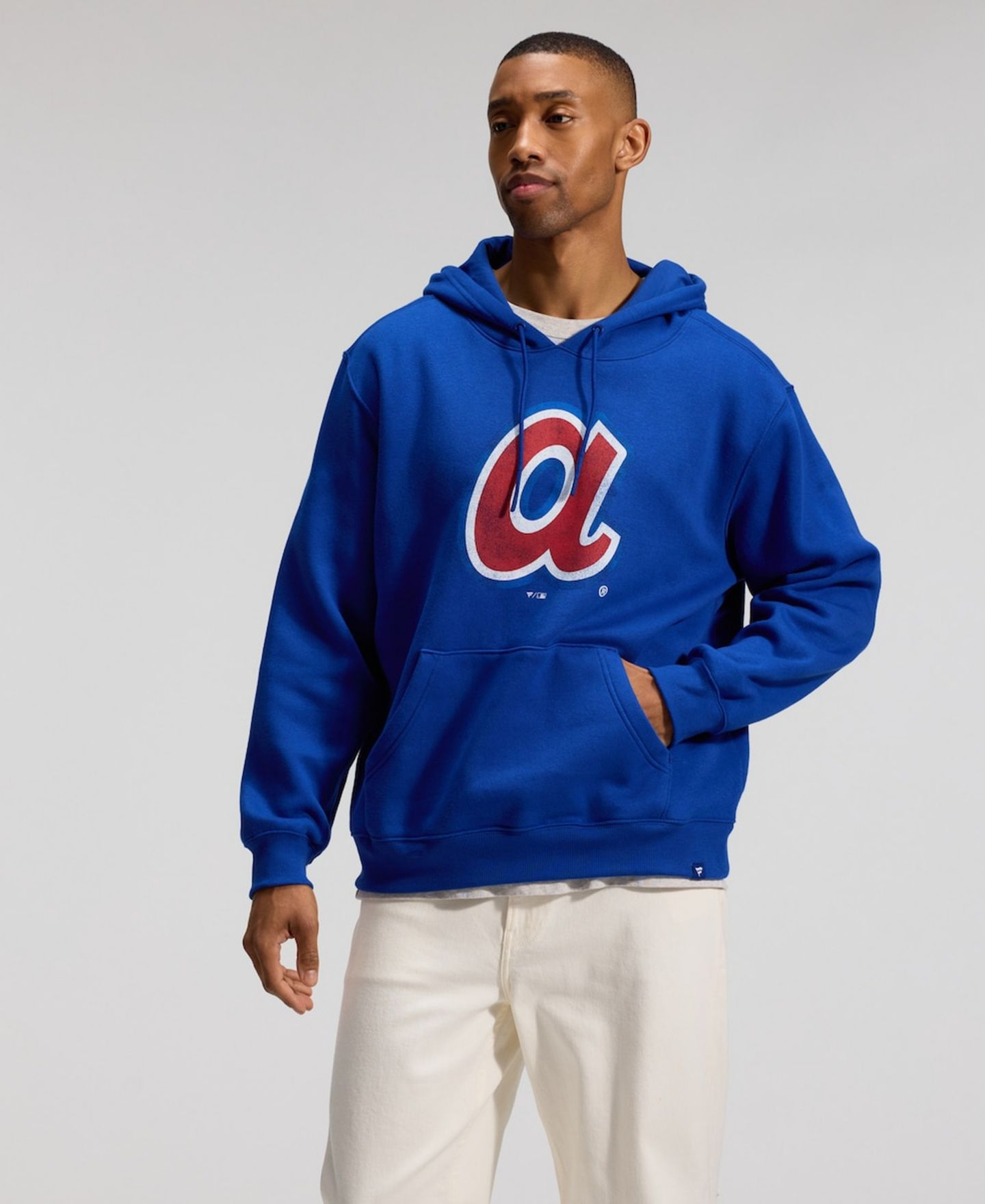 Мужское худи Fanatics Royal Atlanta Braves Heritage — фото 1