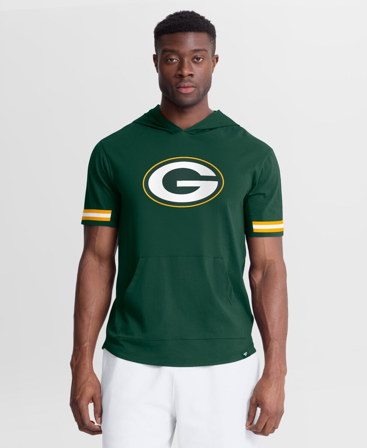 Fanatics Men's Green Bay Packers Optimal Play Short Sleeve Hooded T-Shirt