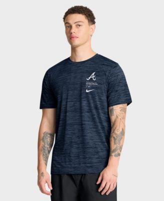 Men's Navy Atlanta Braves Velocity Dri-FIT T-Shirt