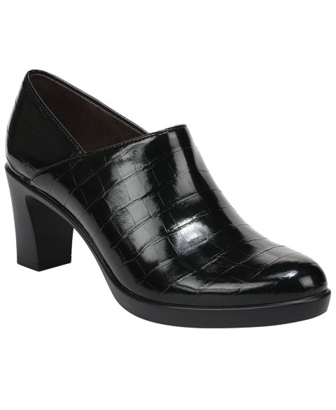 Женские туфли LifeStride Elegant Slip-On Pumps, цвет: Чёрная искусственная кожа
