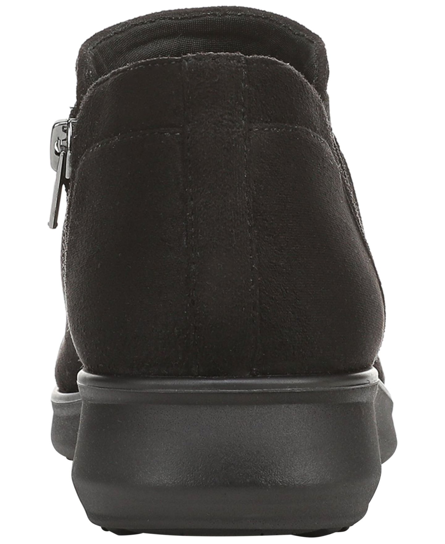 Женские ботинки LifeStride Flynn Zipper Booties, цвет: Чёрный — фото 3