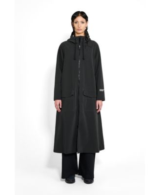 Women's Mosebacke Long Patch Matte Raincoat