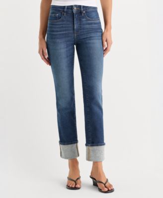 Women's Straight Mid-Rise Jeans