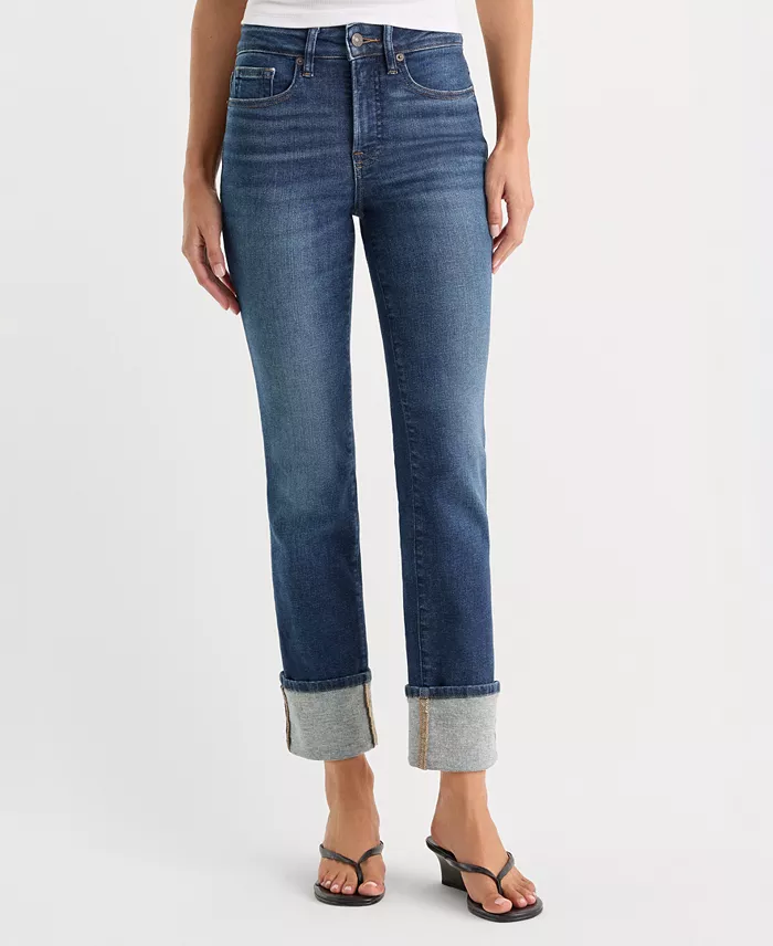 Women's Straight Mid-Rise Jeans
