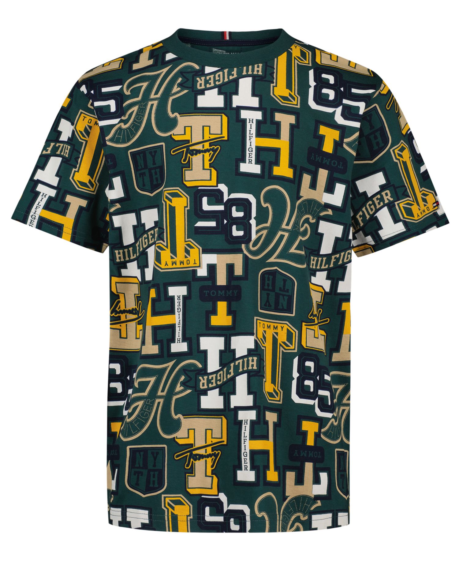 Boys' 8-20 Logo Print Short-Sleeve T-Shirt