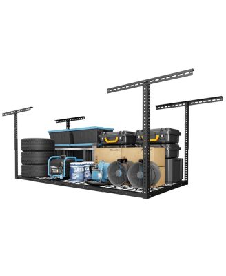 Overhead Garage Storage Rack, Heavy-Duty Metal Ceiling Racks, Classic Series