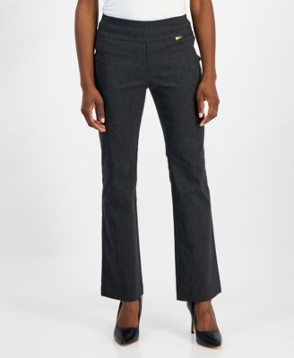 Petite Mid-Rise Bootcut Pants, Petite & Petite Short