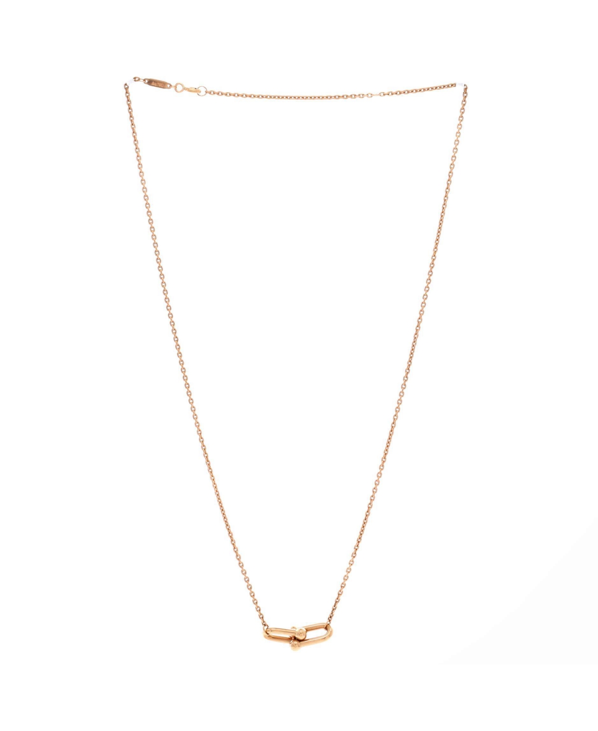 Pre-Owned Tiffany & Co HardWear Double Link Pendant Necklace