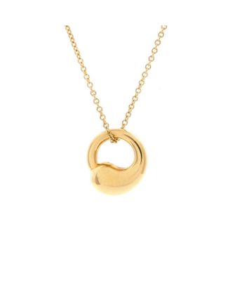 Elsa Peretti Eternal Circle Pendant Necklace