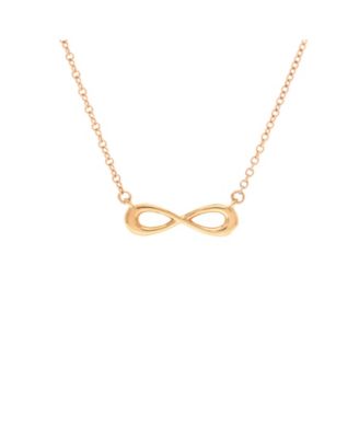 Infinity Double Chain Pendant Necklace