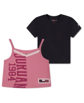 Girls' 7-16 Allstar Graphic Tank and T-Shirt, 2-Piece Set