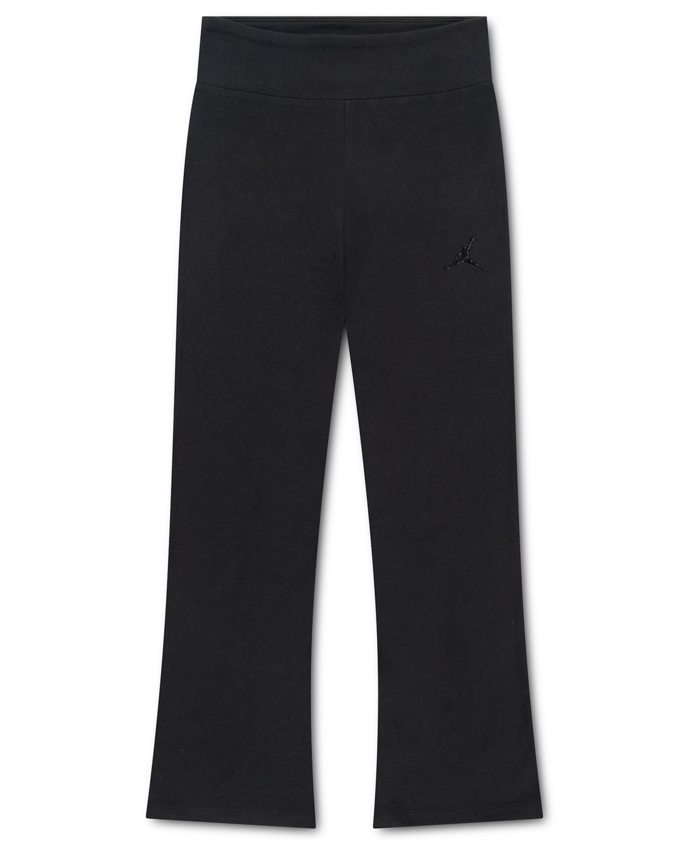 Леггинсы Jordan Brooklyn Flared Leggings для девочек, цвет: Чёрный — фото 1