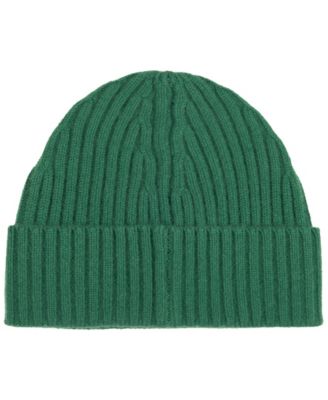 Men's Cashmere Rib Beanie Hat
