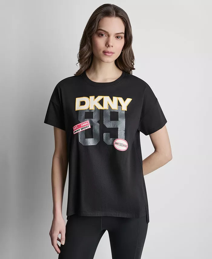 Women's Campus Patch Crewneck T-Shirt - thumbnail 8