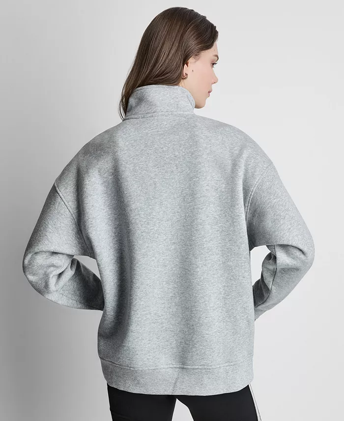 Women's Campus Patch Quarter-Zip Sweatshirt - thumbnail 10