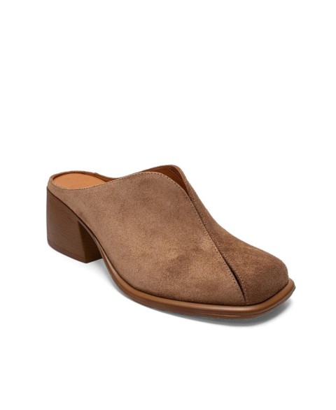 Женские Forever & Always Shoes Women's Ardent Leather Block Heel Mule