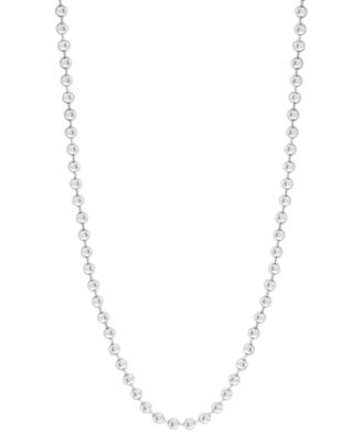 Men's Necklace in Sterling Silver