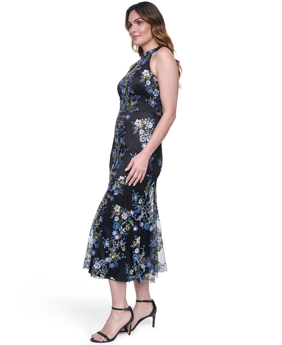 Eliza J Women's Sleeveless Mock Neck Dress view 3 — MAYCSS fashion products