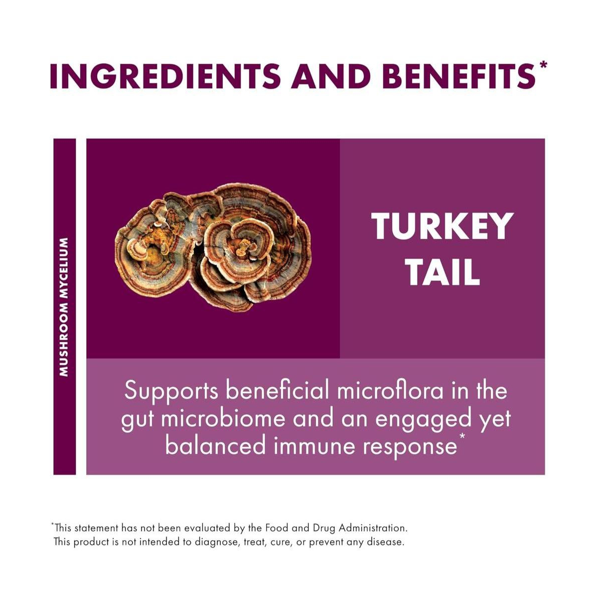 Host Defense Turkey Tail Capsules