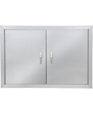 Outdoor Kitchen Doors Access Door, Stainless Steel Outdoor Kitchen Accessories Door for Indoor Outdoor Kitchen