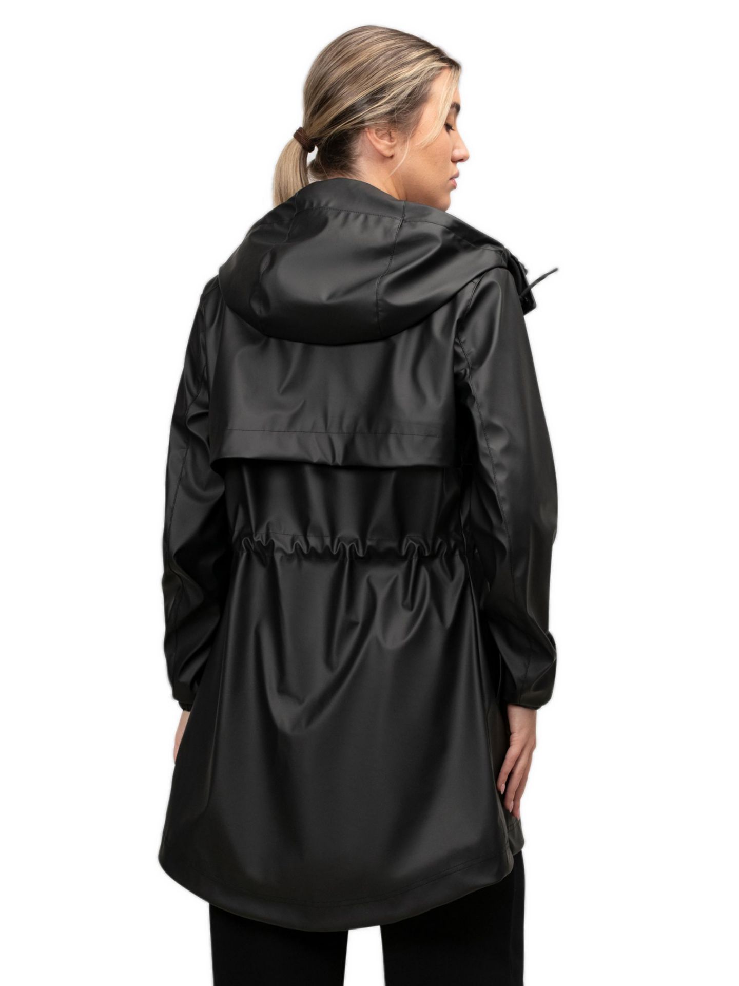 Женские куртки JACK1T Aurora Cape Raincoat, цвет: Чёрный — фото 3