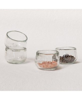 Pebbled Condiment Bowls - Set of 4
