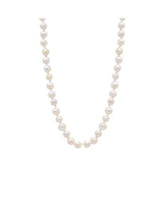 Small Natural Freshwater Real Pearl Strand Necklace