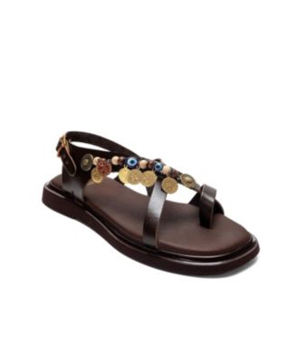 Women's Hush Leather Beaded Sandal