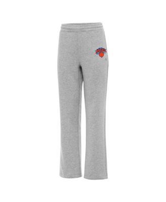 Women's Heather Gray New York Knicks Victory Sweatpants