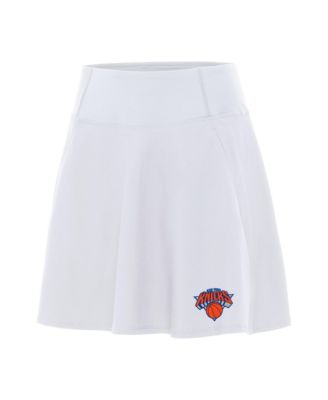 Women's White New York Knicks Chip Skort