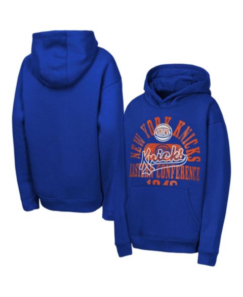 Детское худи Outerstuff Blue New York Knicks Sweep