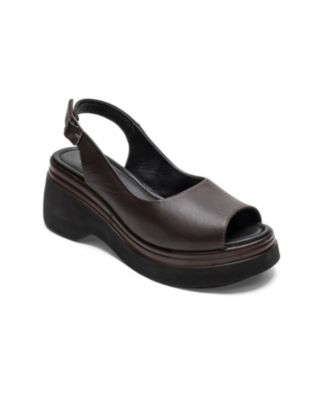 Women's Laure Leather Wedge Sandal